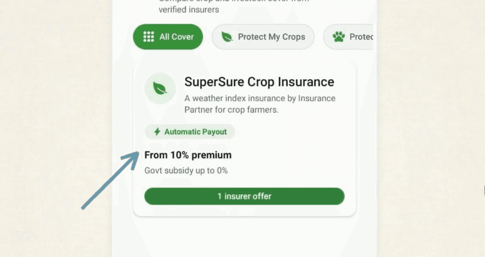 AgriShare App Tutorial: How to Use the Agri Insurance Feature
