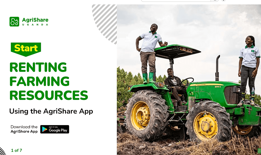 What are the core products and services for AgriShare?